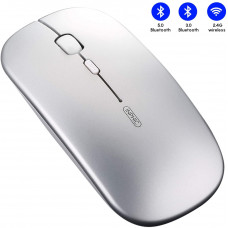  Mouse Bluetooth, Mouse Wireless Argento INPHIC