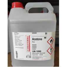 Acetone-RE-Puro Flacone in plastica - 5 L