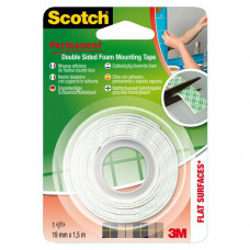 Scotch biadesivo forte 19 mm. x mt. 1,5